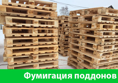 Фумигация поддонов в городе Азнакаево